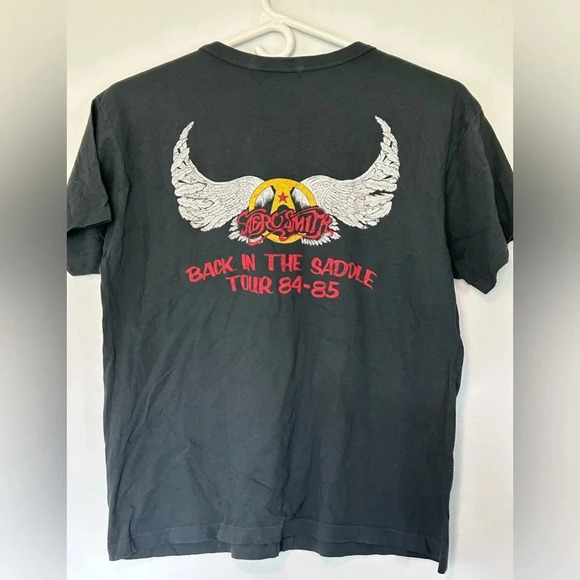 New daydreamer Aerosmith 84-85 Back in the Saddle tour T sz Medium - Picture 6 of 6